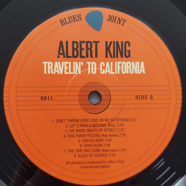 Albert King : Travelin' To California (Lucy & Me) (LP, Album, RE, 180)