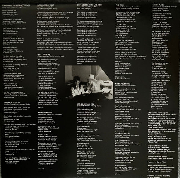 Jessi Colter : Edge Of Forever (LP, Album, 180)