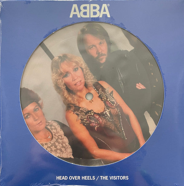 ABBA : Head Over Heels / The Visitors (7", Single, Pic, RE)