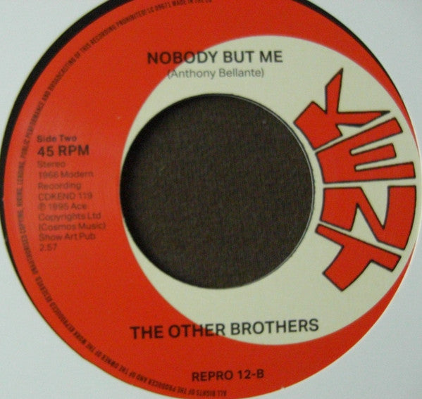 Tommy Youngblood / The Other Brothers (2) : Tobacco Road North / Nobody But Me  (7", Single, RE)