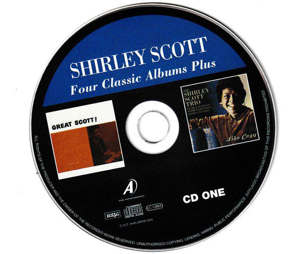 Shirley Scott : Four Classic Albums: Great Scott / Like Cozy / Hip Soul / Happy Talk (2xCD, Comp)