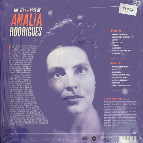 Amália Rodrigues : The Very Best of (LP, Comp, Ltd, 180)