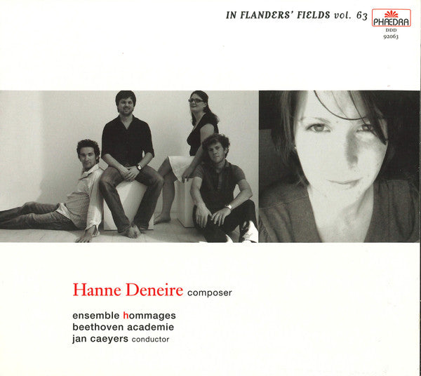 Hanne Deneire / Johannes Brahms, Johann Sebastian Bach, Franz Schubert, Robert Schumann / Ensemble Hommages, Beethoven Academie, Jan Caeyers : In Flanders' Fields Vol. 63 (CD)