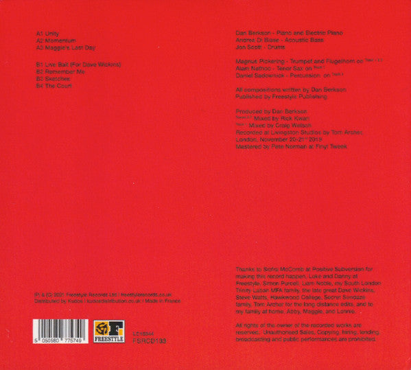 Dan Berkson : Dialogues (CD, Album)