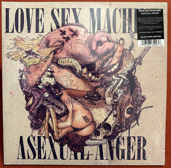 Love Sex Machine : Asexual Anger (LP, Album, RE)