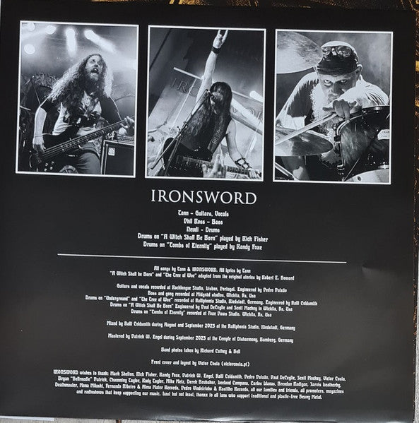 Ironsword : Underground  (12", EP, Ltd, Gol)