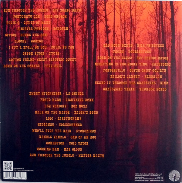 Various : Burn On The Bayou: A Heavy Underground Tribute To Creedence Clearwater Revival (3xLP, Comp)