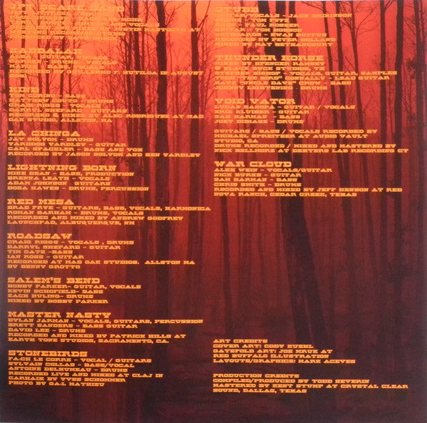 Various : Burn On The Bayou: A Heavy Underground Tribute To Creedence Clearwater Revival (3xLP, Comp)