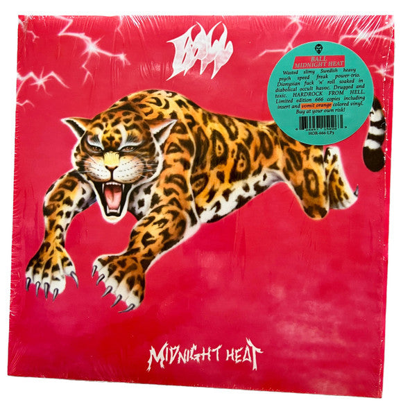 Ball (13) : Midnight Heat (LP, Album, Ltd, Ora)
