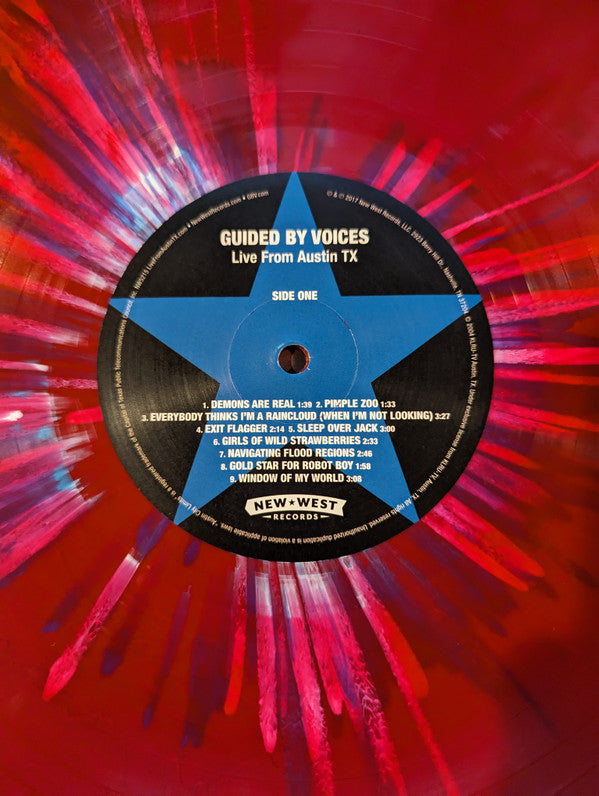 Guided By Voices : Live From Austin TX (2xLP, Album, Ltd, RE, Red)