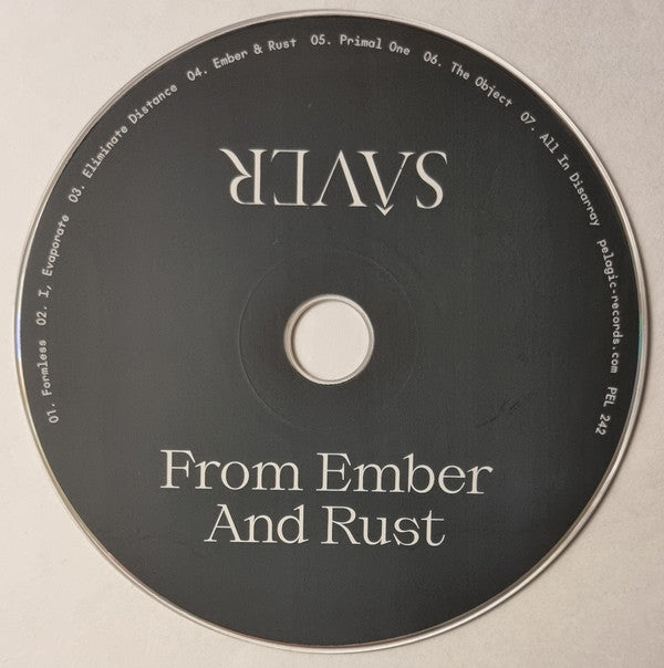 Saver (4) : From Ember And Rust (CD, Album)
