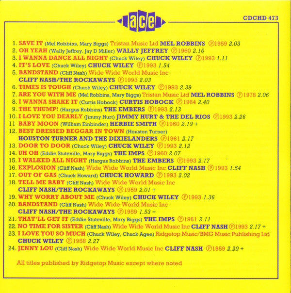 Various : El Primitivo American Rock'N'Roll & Rockabilly (CD, Comp)