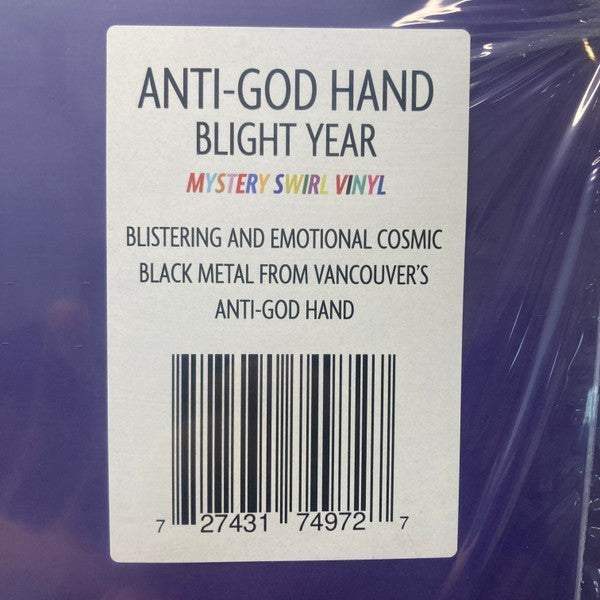 Anti-God Hand : Blight Year (LP, Album, Mys)