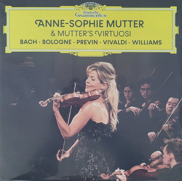 Anne-Sophie Mutter & The Mutter Virtuosi, Johann Sebastian Bach, Joseph Boulogne, Chevalier De Saint-Georges, André Previn, Antonio Vivaldi, John Williams (4) : Bach, Bologne, Previn, Vivaldi, Williams (2xLP, Album, Gat)