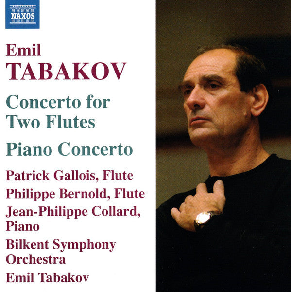 Emil Tabakov, Bilkent Symphony Orchestra : Concerto For Two Flutes / Piano Concerto (CD)