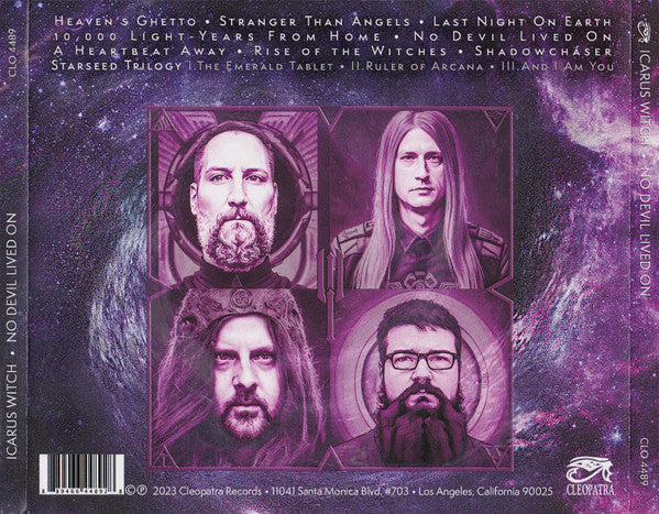 Icarus Witch : No Devil Lived On (CD, Album)