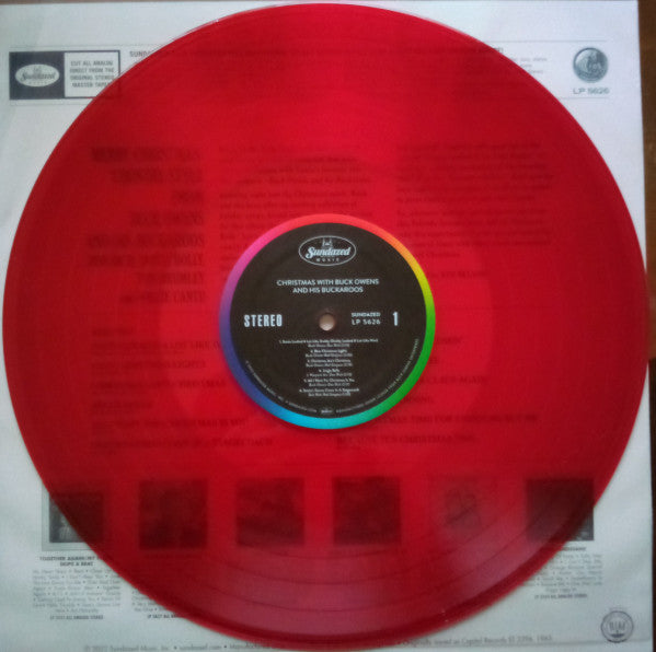 Buck Owens And His Buckaroos : Christmas With Buck Owens And His Buckaroos (LP, Album, RE, Tra)