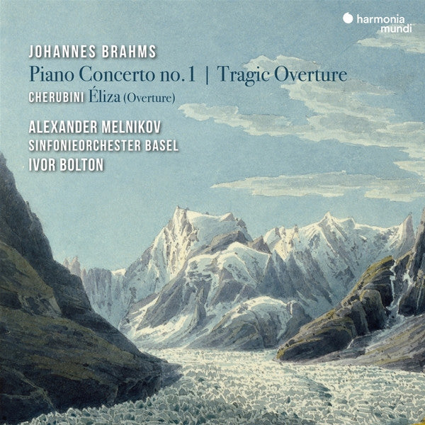 Johannes Brahms, Luigi Cherubini, Alexander Melnikov, Sinfonieorchester Basel, Ivor Bolton : Piano Concerto No. 1 & Tragic Overture • Éliza (Overture) (CD, Album)