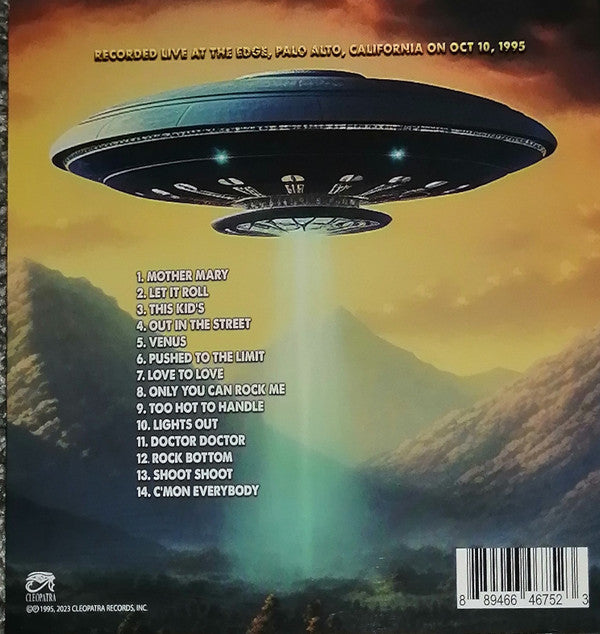 UFO (5) : California At The Edge 1995 (CD, Album)