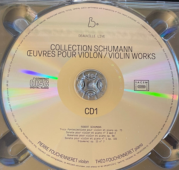 Robert Schumann : Oeuvres Pour Violon (2xCD, Album)