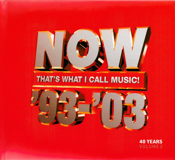 Various : Now That's What I Call Music '93-'03: 40 Years Volume 2 1993-2003 (3xCD, Comp)