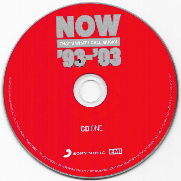Various : Now That's What I Call Music '93-'03: 40 Years Volume 2 1993-2003 (3xCD, Comp)