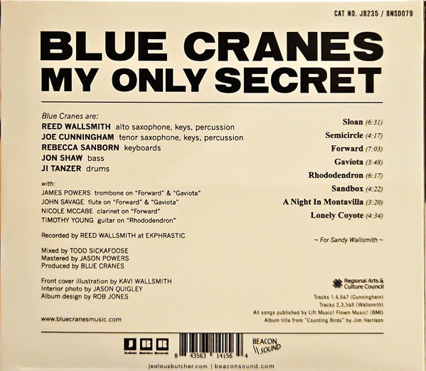 Blue Cranes : My Only Secret (CD)