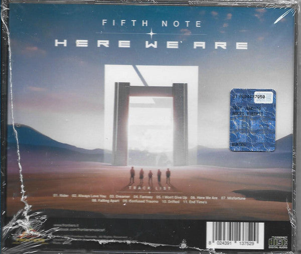Fifth Note : Here We Are (CD, Album)