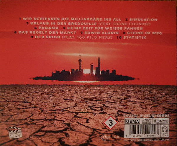 Dritte Wahl : Urlaub In Der Bredouille (CD, Album)