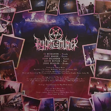 Thy Art Is Murder : Decade Of Hate (Live In Melbourne 2023) (2xLP, Album, Ltd, Pur)
