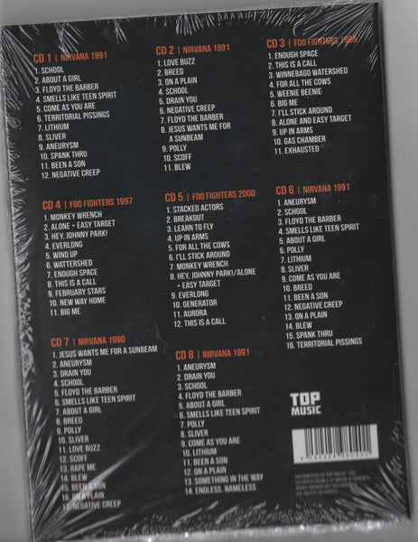 Nirvana & Foo Fighters : Mega Fan Box (8xCD, Comp, Unofficial)