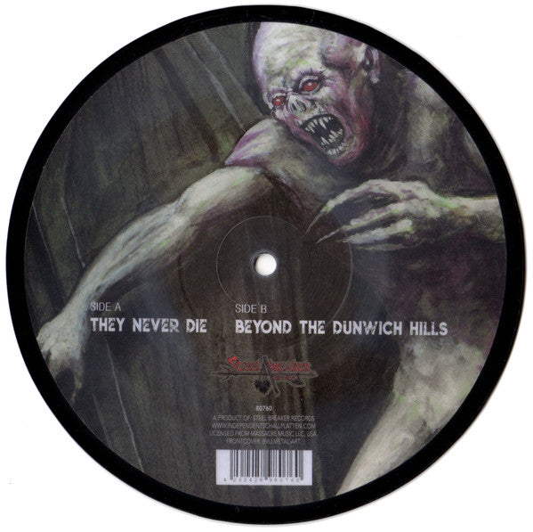 Massacre : They Never Die (7", Single, Ltd, Pic)