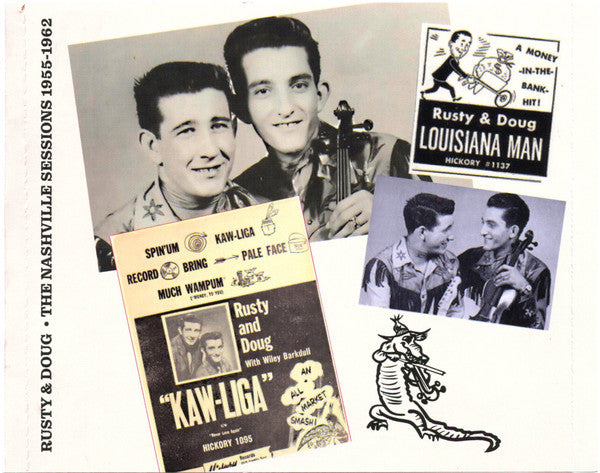 Rusty & Doug Kershaw : The Nashville Sessions 1955-1962 (CD, Comp)