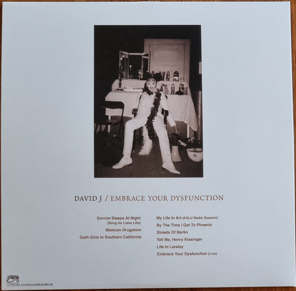 David J : Embrace Your Dysfunction (LP, Comp, Ltd, RE, Red)