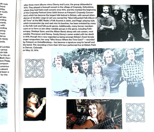Fairport Convention : Alive In America - 1974 (LP, Album, RE, RM, Cle)