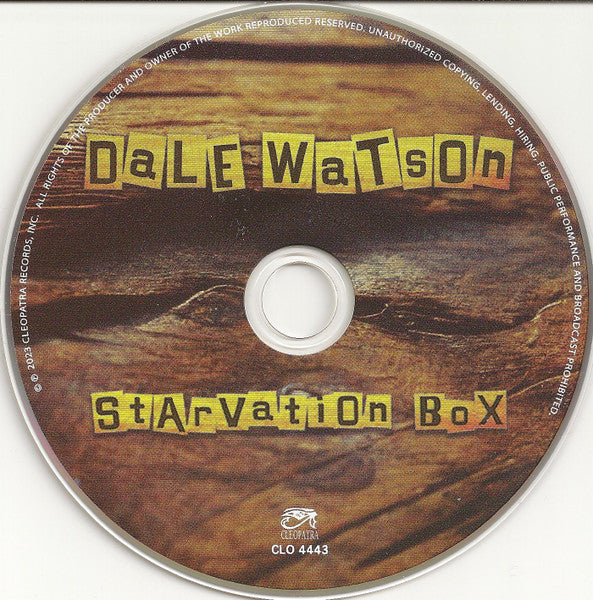 Dale Watson : Starvation Box (CD, Album, Dig)