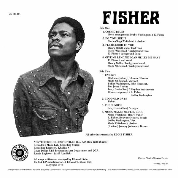 Eddie Fisher (2) : Fisher (LP, Album, Dlx, Ltd, RE, RM)
