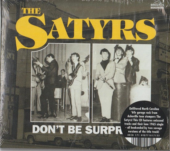 The Satyrs : Don't Be Surprised (CD, Album)