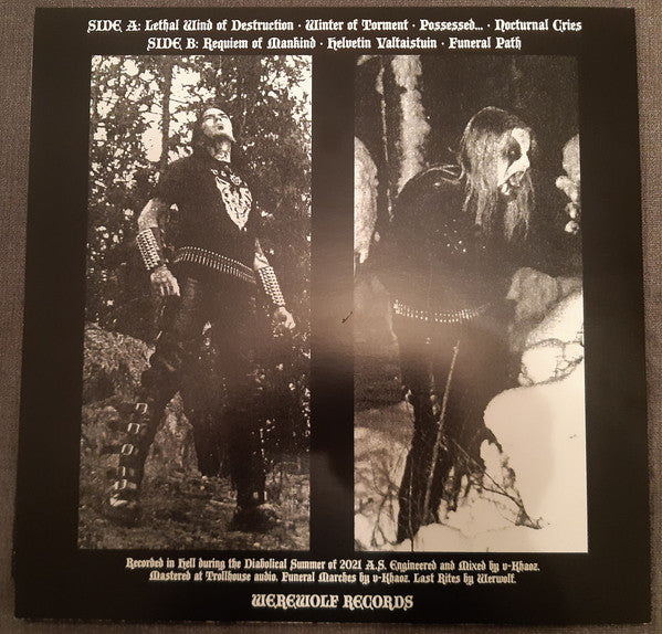Grieve (2) : Funeral (LP, Album, Whi)