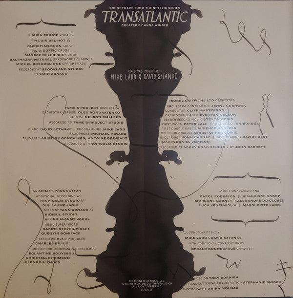 Mike Ladd And David Sztanke : Transatlantic (Soundtrack From The Netflix Series) (LP, Album)