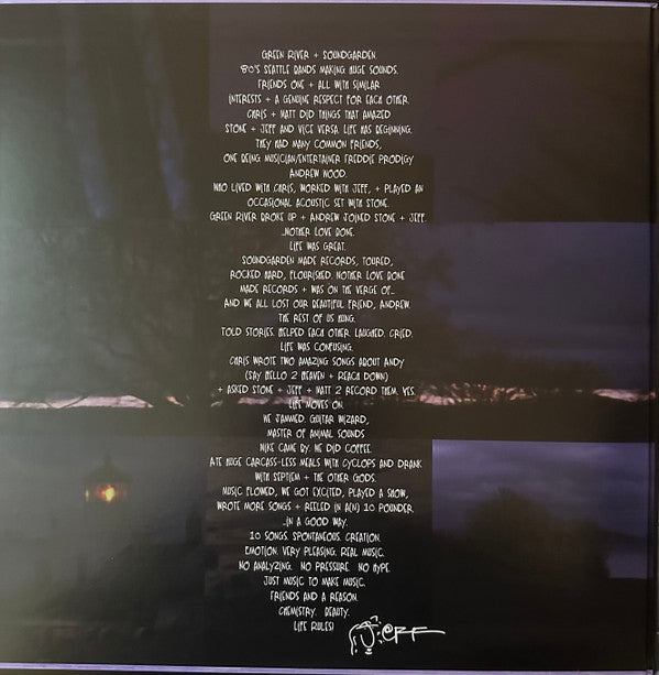 Temple Of The Dog : Temple Of The Dog (LP + LP, S/Sided, Etch + Album, RE, RM, RP, Gat)