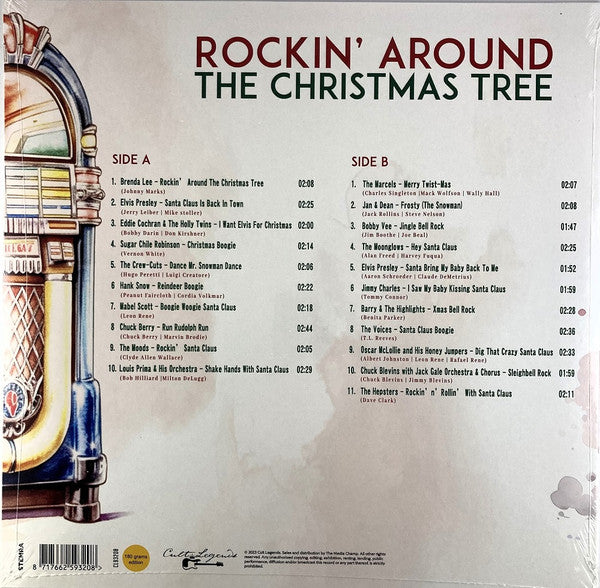 Various : Rockin' Around The Christmas Tree (LP, Comp)