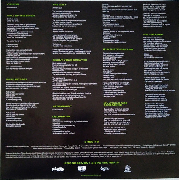 Game Over (15) : Hellframes (LP, Album, Ltd, Red)