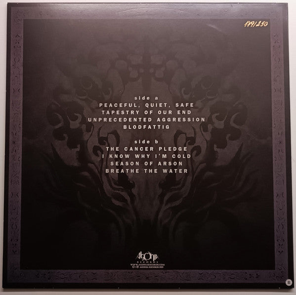 October Tide : The Cancer Pledge  (LP, Album, Ltd, Num, Ice)