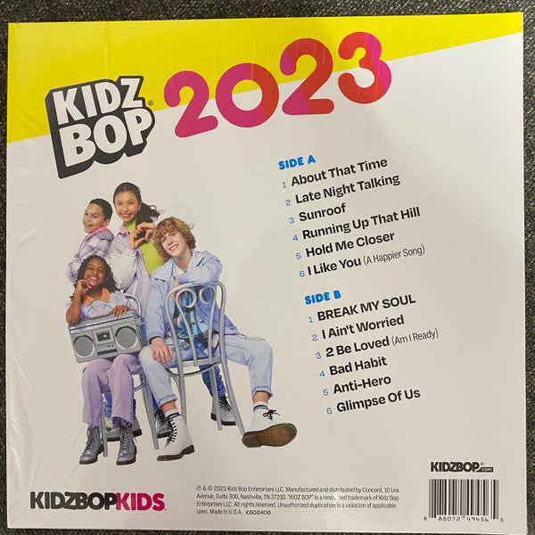 Kidz Bop Kids : Kidz Bop 2023 (LP)