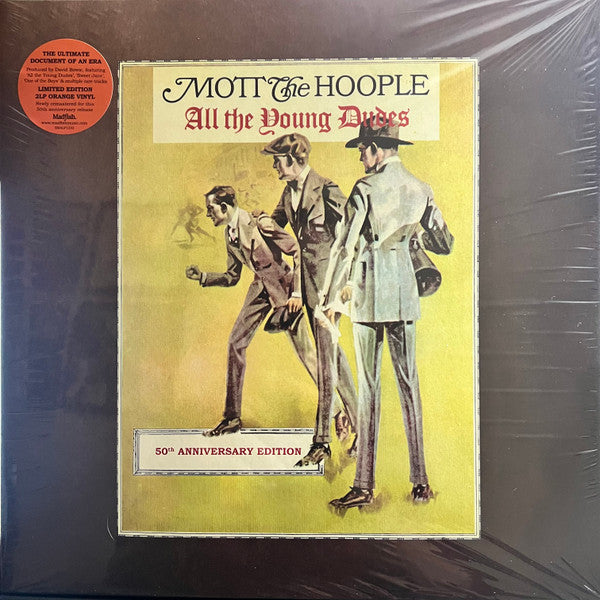Mott The Hoople : All The Young Dudes (50th Anniversary Edition) (LP, RE, Ora + LP, Ora + Album, Ltd, RM, 140)