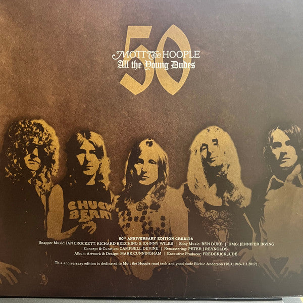 Mott The Hoople : All The Young Dudes (50th Anniversary Edition) (LP, RE, Ora + LP, Ora + Album, Ltd, RM, 140)