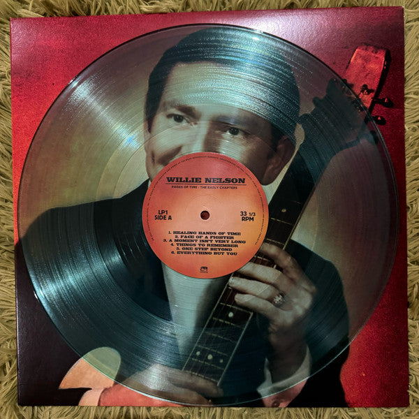 Willie Nelson : Pages Of Time: The Early Chapters (3xLP, Comp, Ltd, Box)