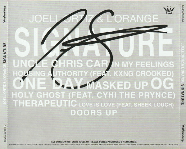 Joell Ortiz & L'Orange : Signature (CD, Album)