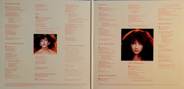 Kate Bush : Lionheart (LP, Album, RE, RM, Sol)